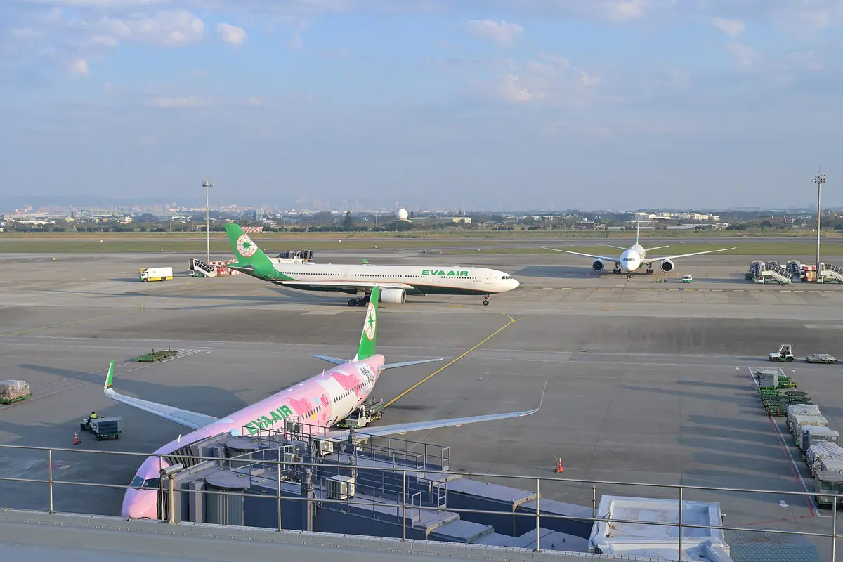 EVA Air Airbus A330-300 B-16337 at Taoyuan February 2026 2, illustrating Transport