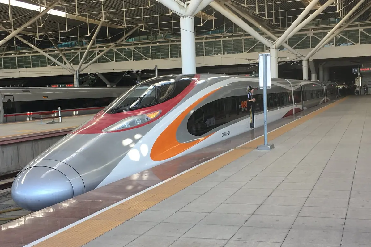 CRH380A-0252 Guangzhou-Shenzhen-Hong Kong High Speed Rail(MTR) 29-10-2018(2), Illustration zum Thema Verkehr