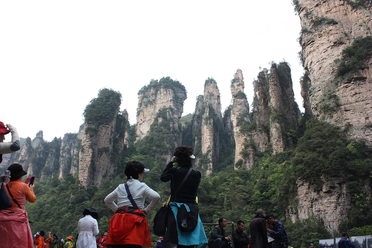Zhangjiajie, National park - panoramio, illustrating June