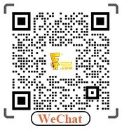 QR-Code mit der Aufschrift WeChat zum Öffnen eines Kontaktprofils